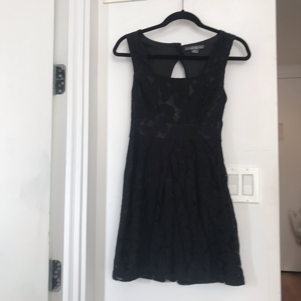 Audrey Hepburn Style Black Lace Dress